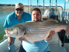 40 lbs Striper by Roman Archuleta