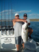 44.6 lbs Striper by Martin Herrera 